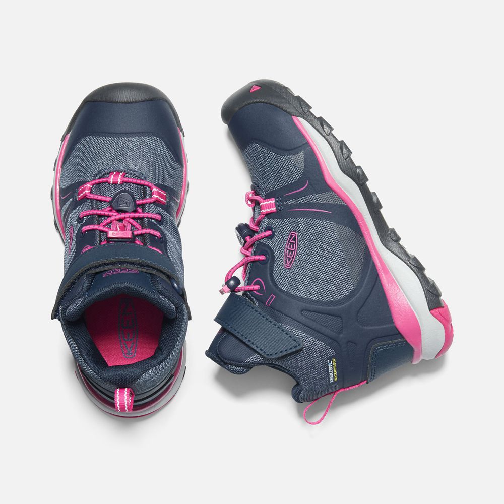 Keen Laarzen Kinderen Blauw/Roze - Terradora Ii Waterproof - 87921-MQBU